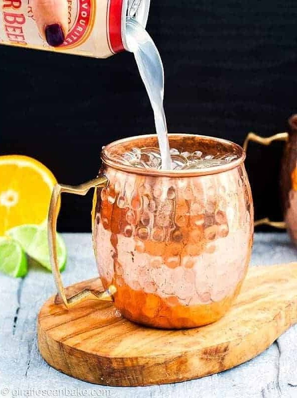 French Mule Cocktail