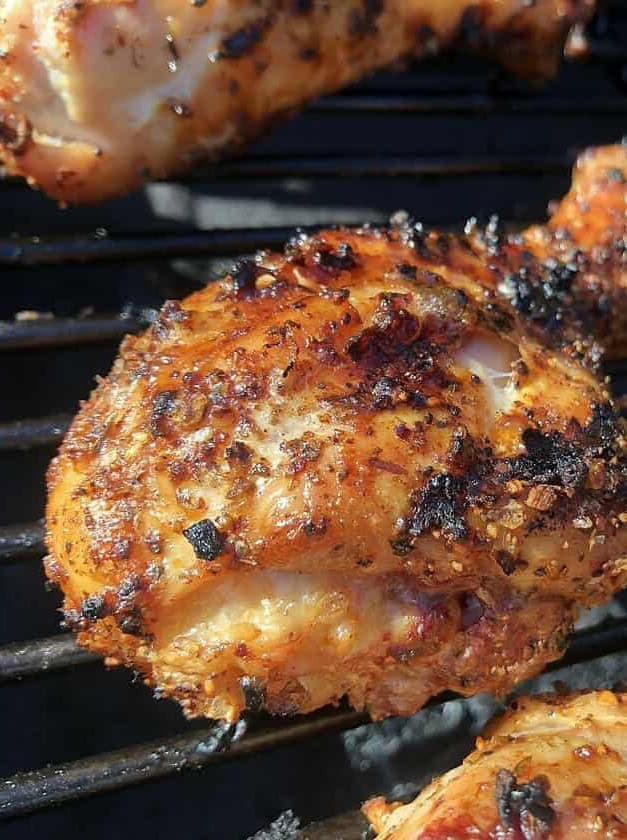 Pellet Grill Chicken Legs