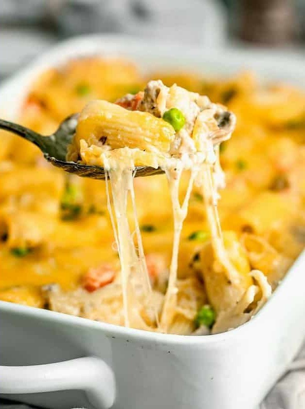 Creamy Ground Turkey Pasta Bake