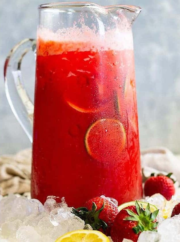 Strawberry Lemonade Margarita