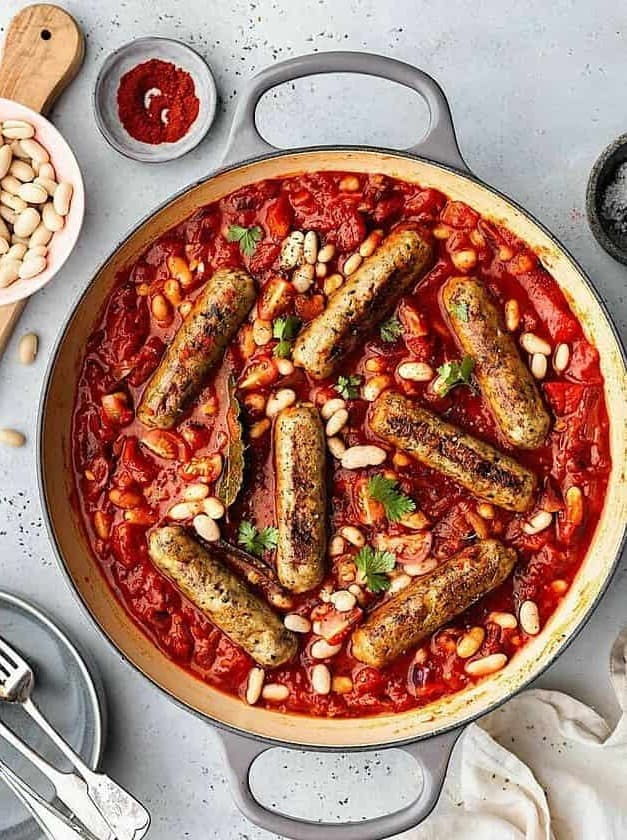 Sausage and Cannellini Bean Stew