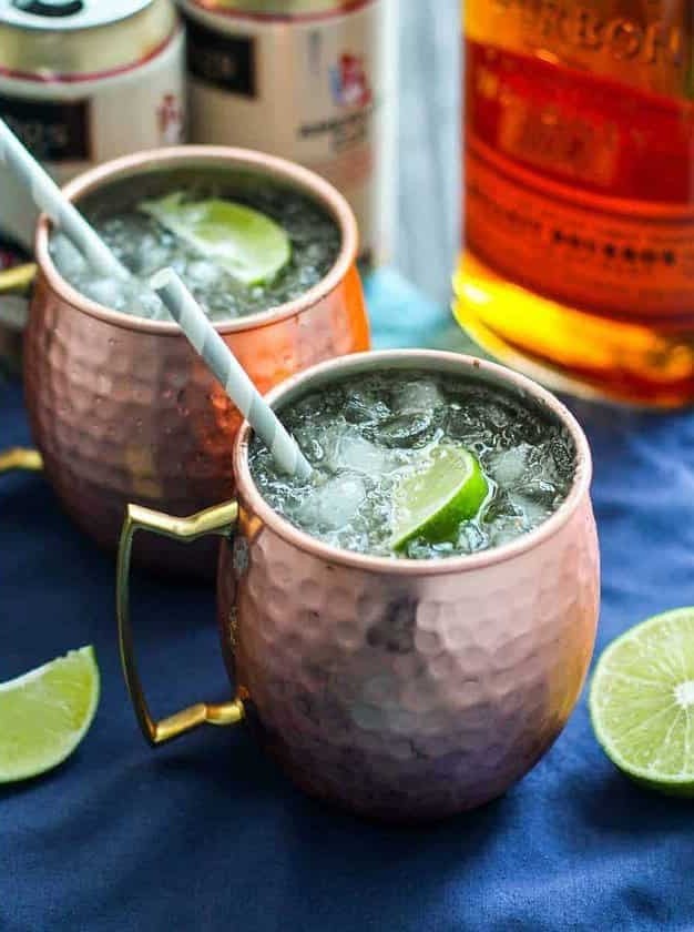 Bourbon Moscow Mules