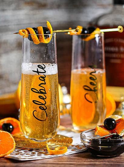 Bourbon Champagne Cocktail