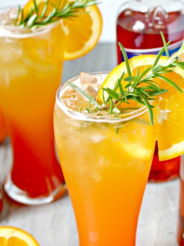 Orange Aperol Beer Spritz