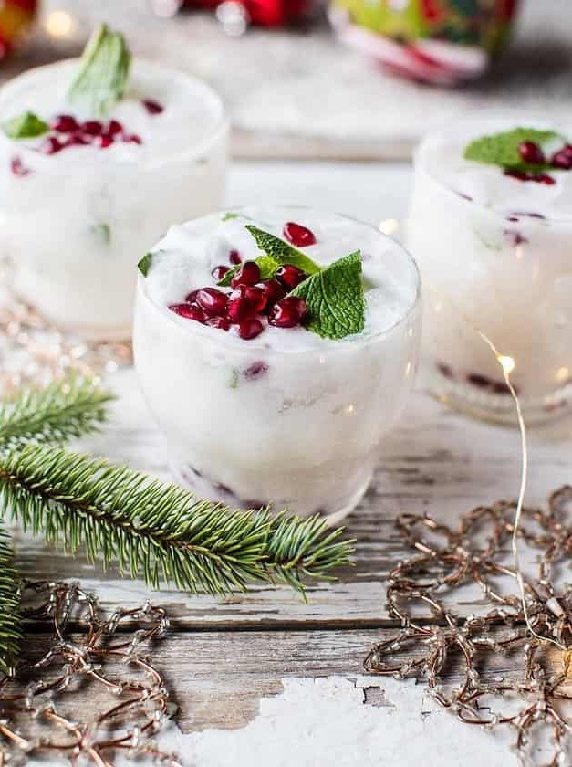 White Christmas Mojito