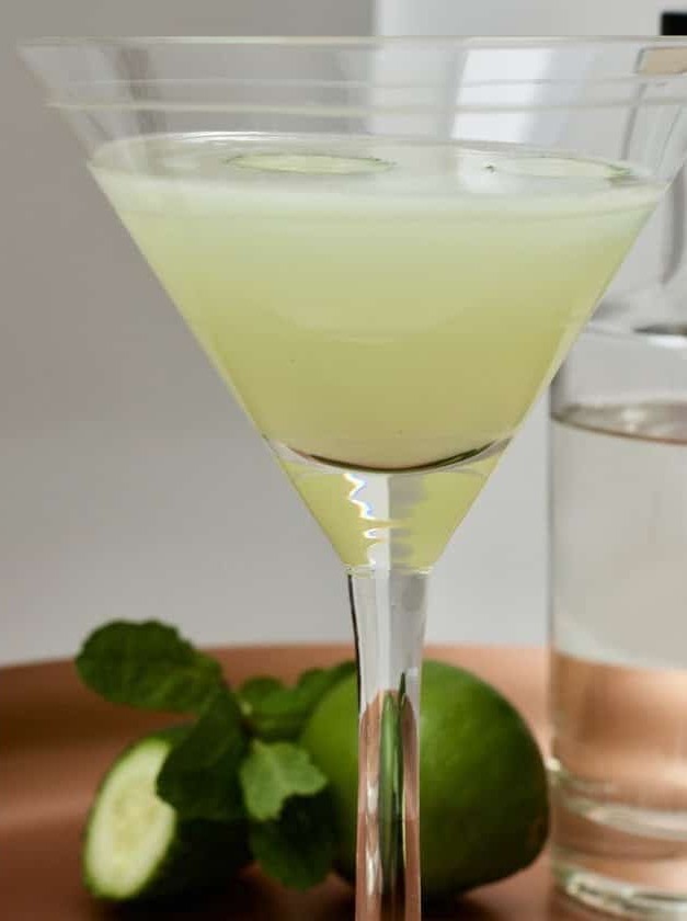 Minty Cuke Gimlet