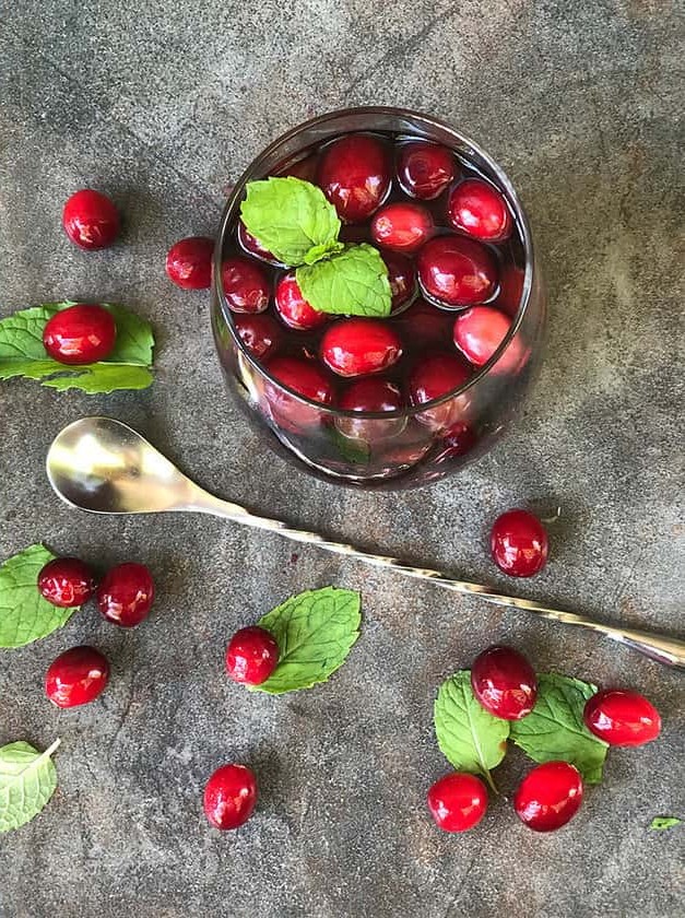 Cranberry Vanilla Rum Punch