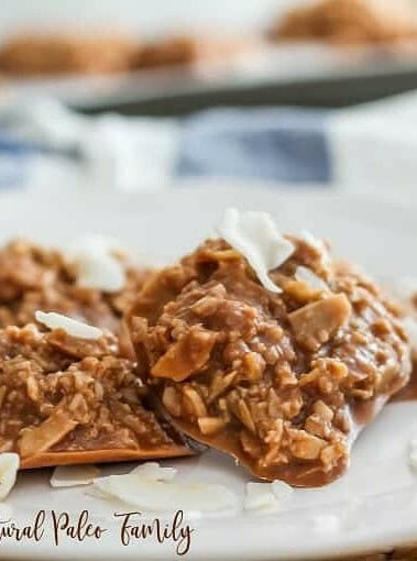 Paleo, Keto, & Sugar Free No Bake Cookies