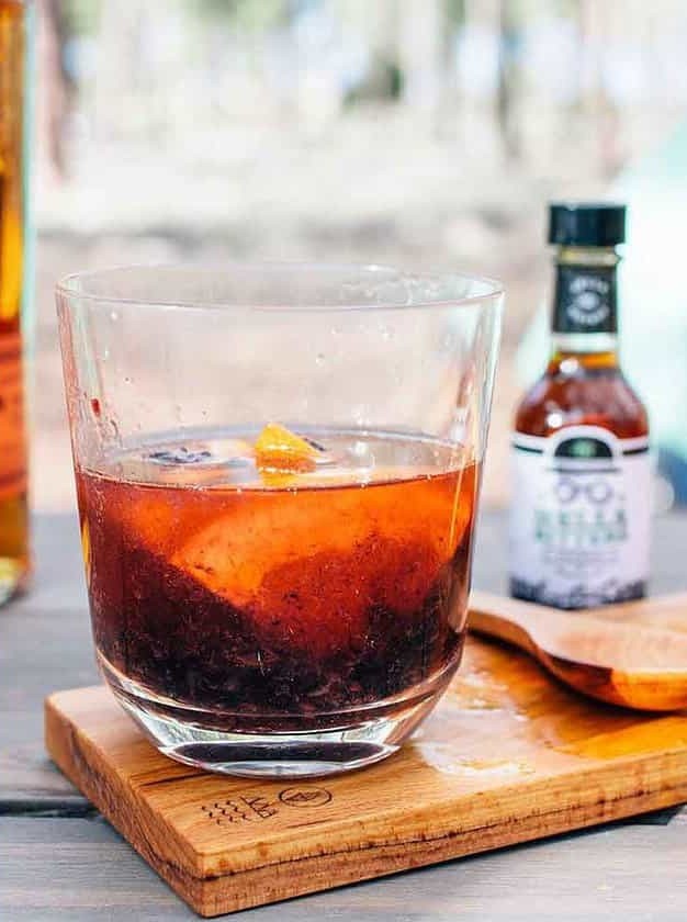 Blackberry Citrus Old Fashioned Cocktail