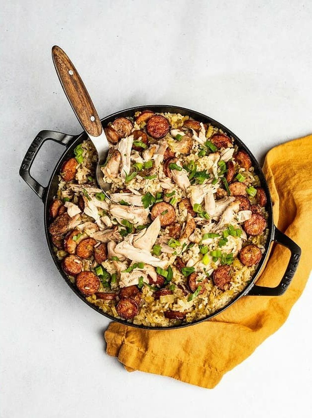 Chicken and Sausage Cajun Jambalaya