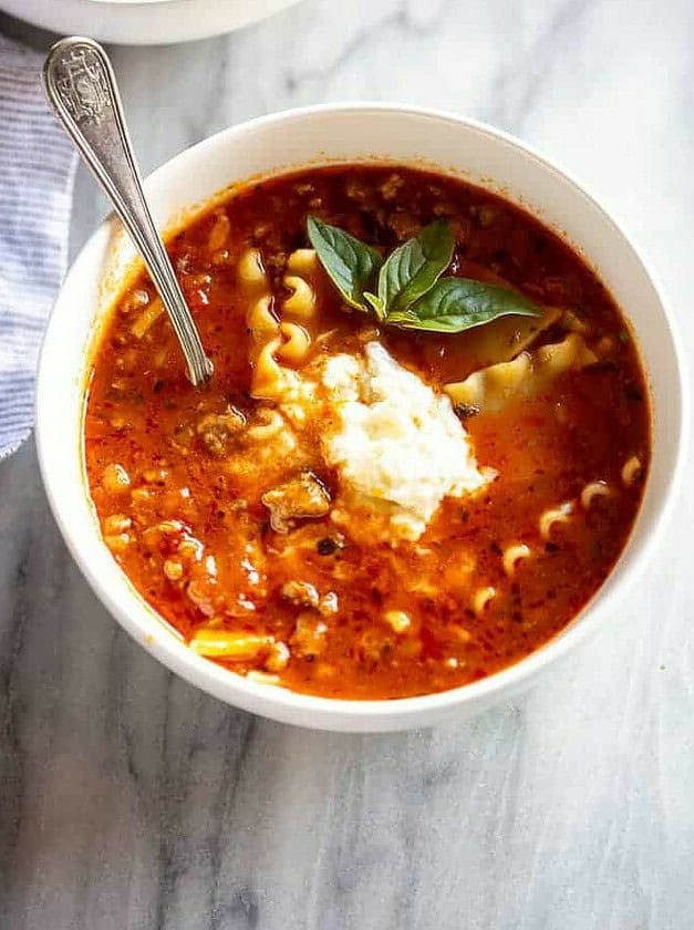 Lasagna Soup