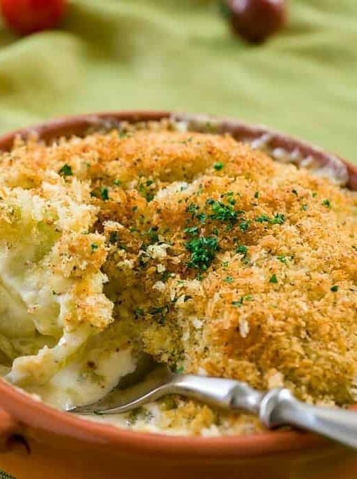 Green Tomato Gratin