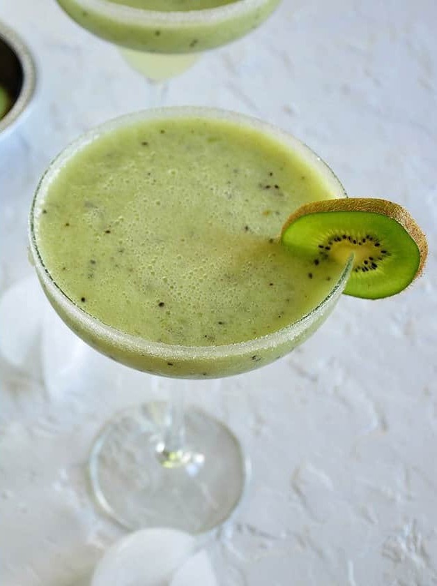 Frozen Kiwi Coconut Margarita