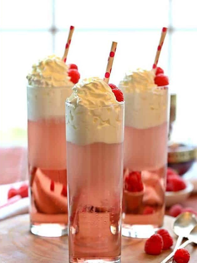 Adult Raspberry Italian Cream Soda