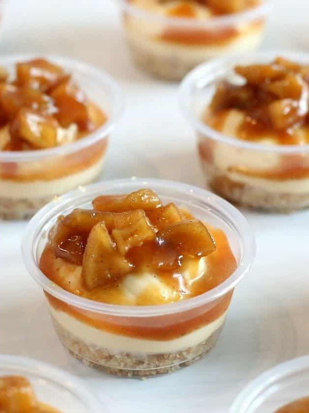 Caramel Apple Dessert Cups