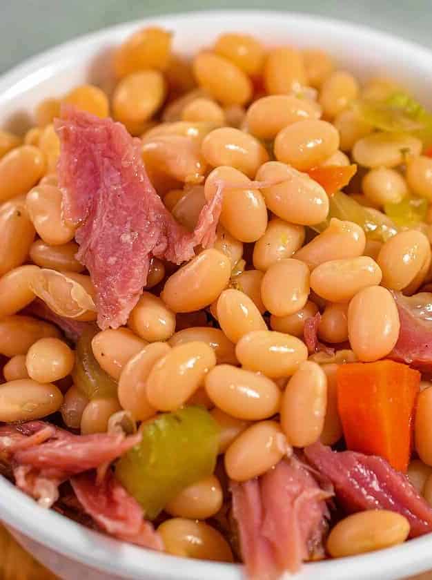 Crockpot Navy Bean and Ham Soup