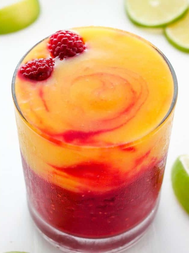 Raspberry Mango Margaritas