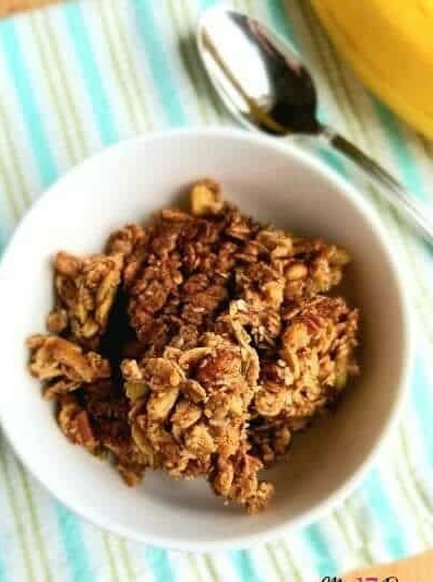 Healthy Homemade Granola