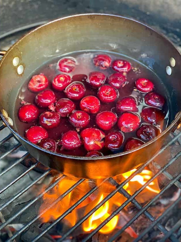 Smoky Cherry Bourbon Smash