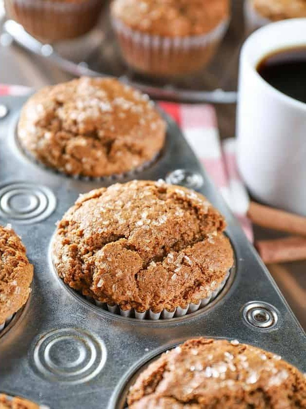 Bakery Style Gingerbread Muffins