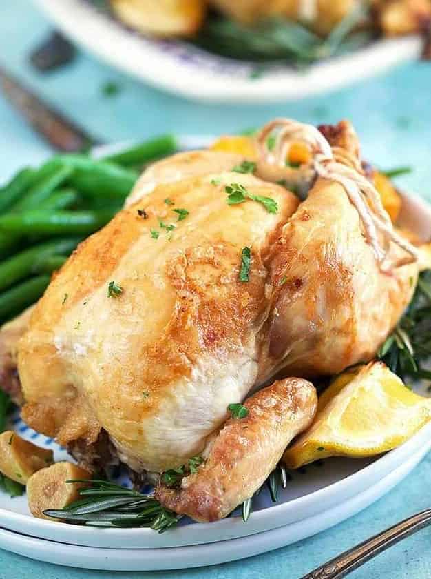 Baked Cornish Game Hen