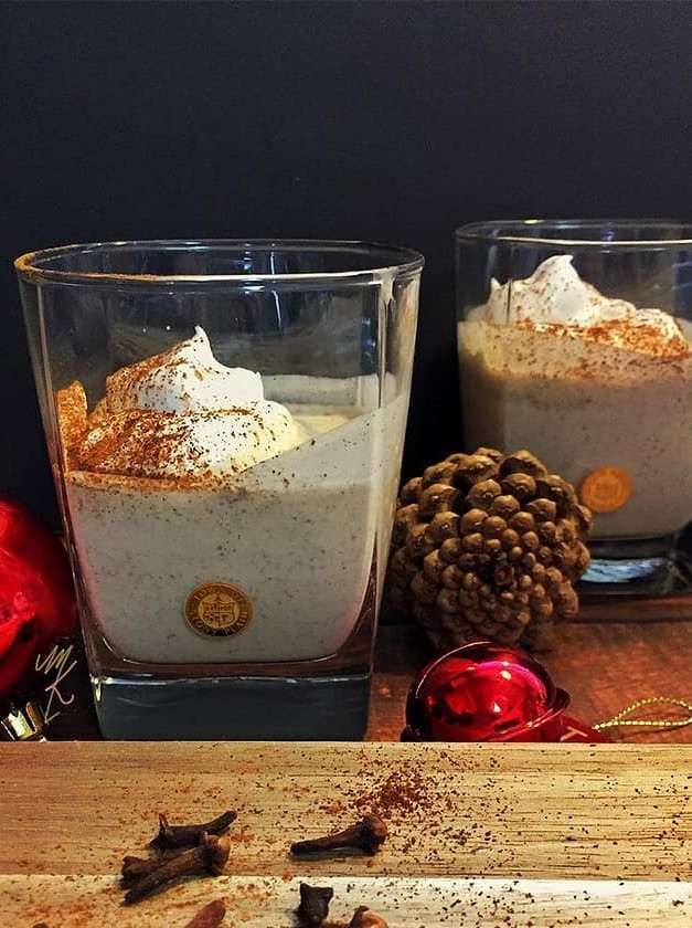 Vegan Eggnog Cocktail