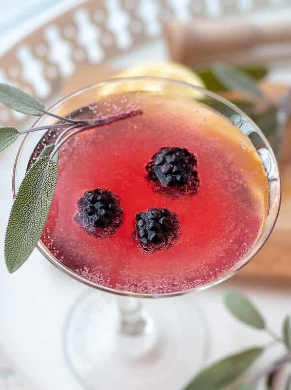 Blackberry Martini