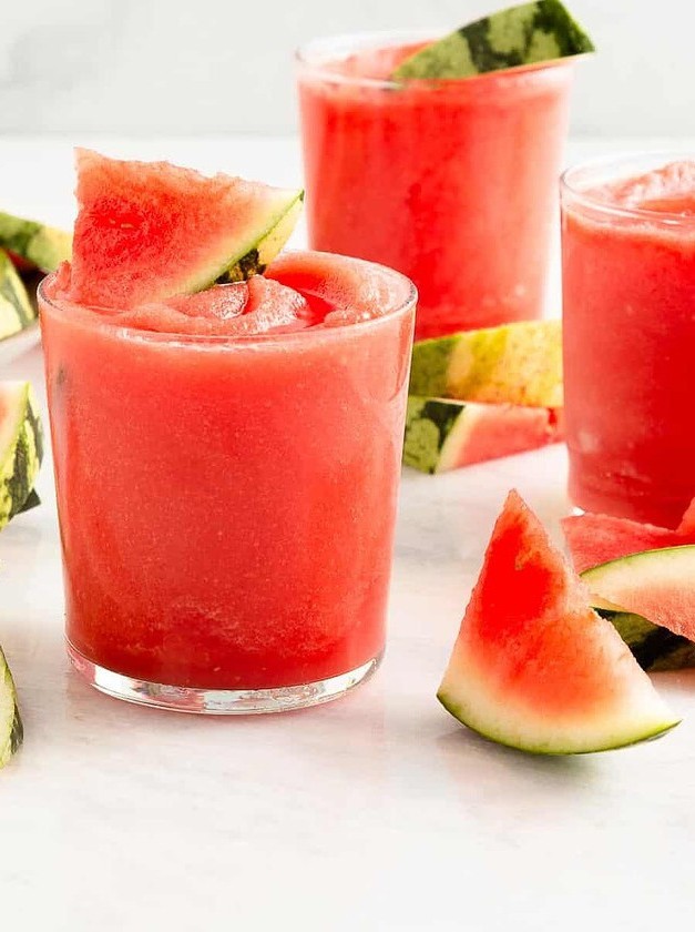 Watermelon Vodka Slushies