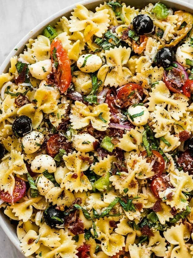 Pasta Salad with Italian Dressing