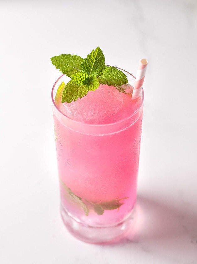 Pink Coconut Mojito