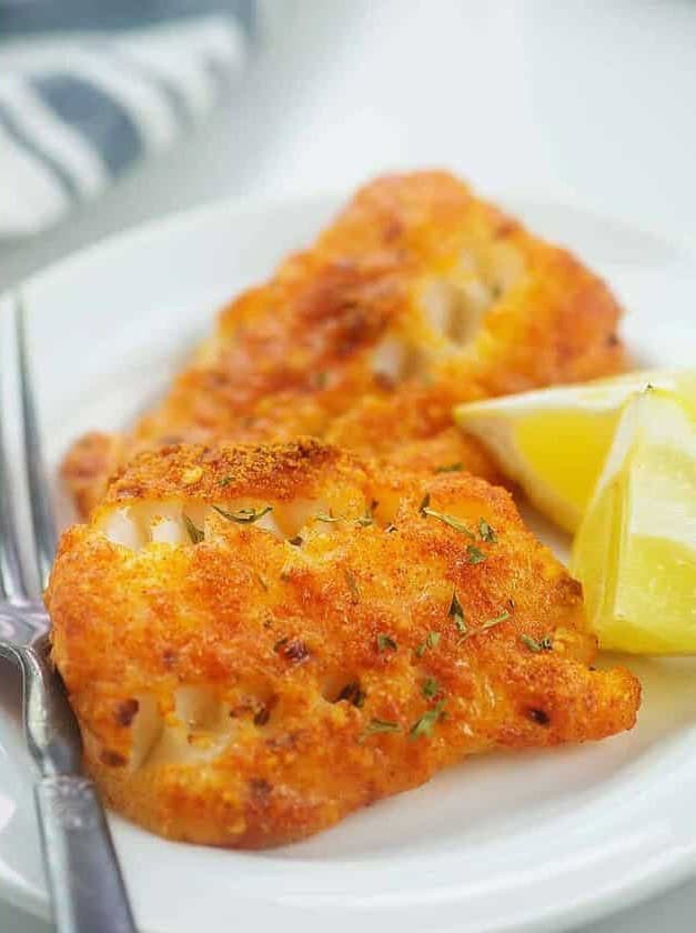 Parmesan Crusted Cod