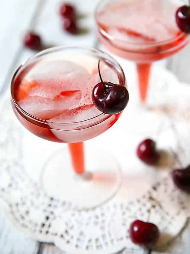 Cherry Mimosas