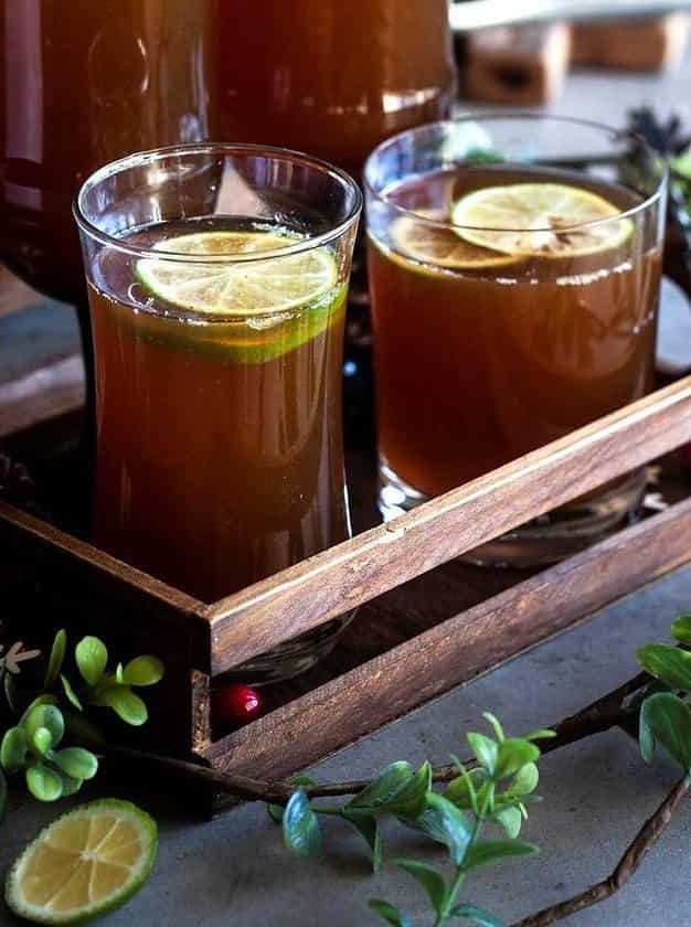 Holiday Beer Punch Drink