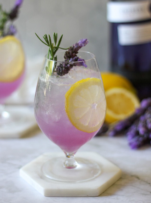 Lemon Lavender Summer Gin Spritz