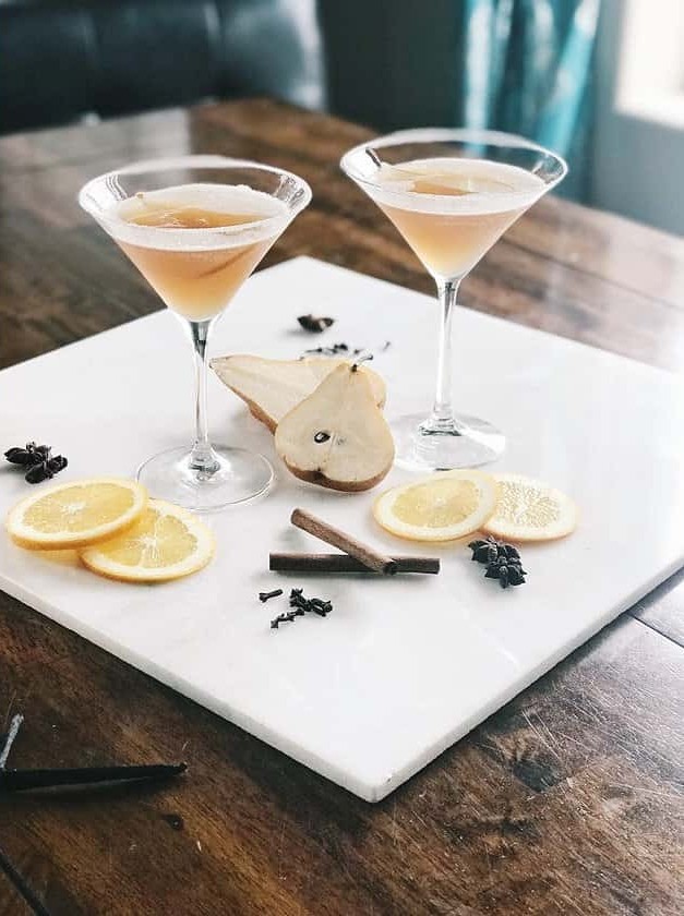 Spicy Pear Martini