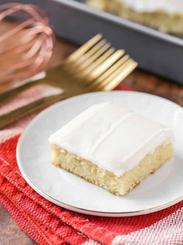 White Sheet Cake