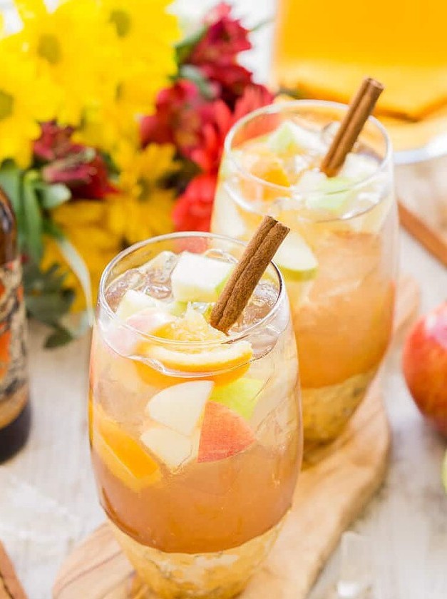 Hard Apple Cider Sangria