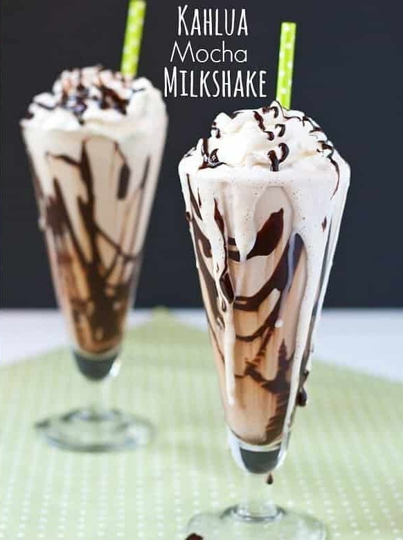 Kahlua Mocha Milkshakes