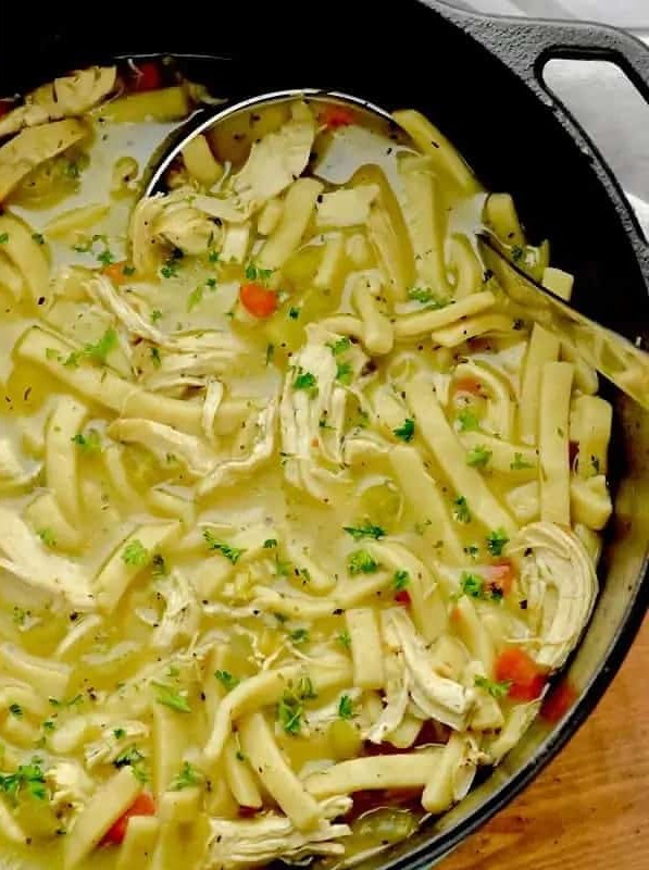 Homemade Chicken Noodle Soup