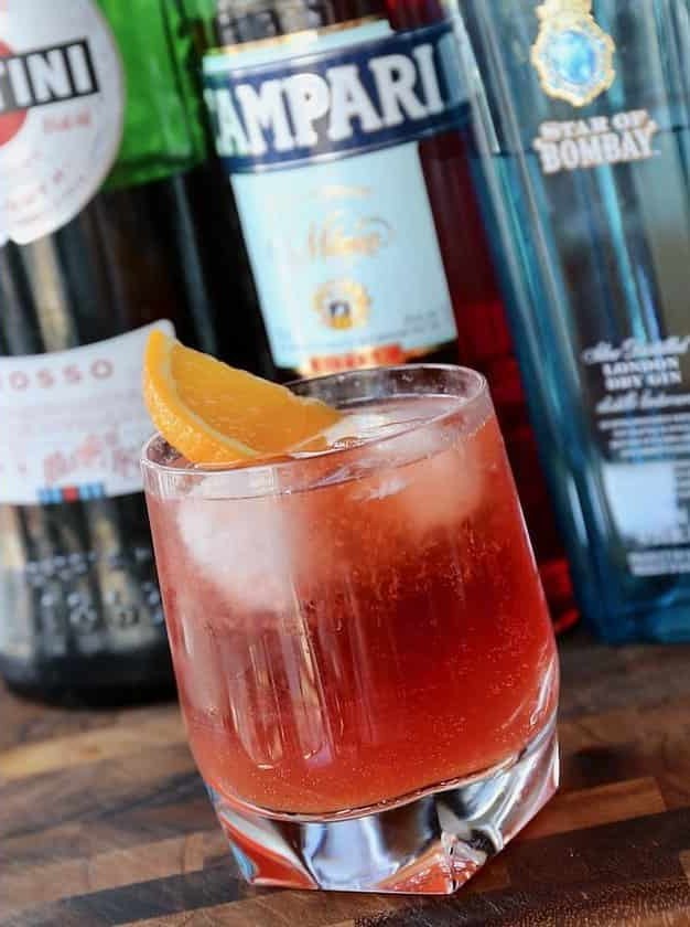 Negroni Spritz Cocktail