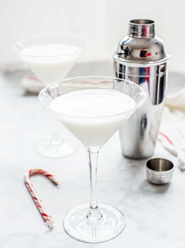 White Chocolate Peppermint Martini