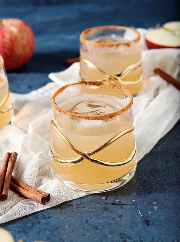 Gin Apple Pie Cocktail