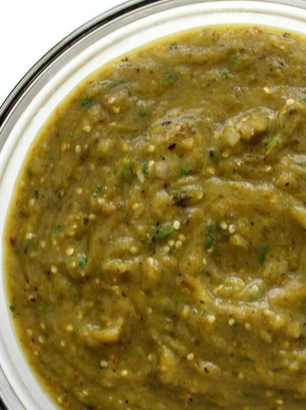 Homemade Green Enchilada Sauce