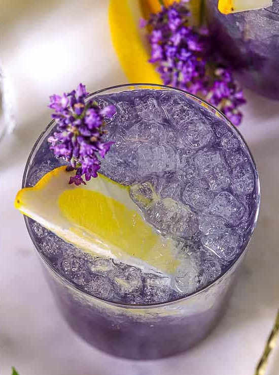 Lemoncello + Lavender Cocktail