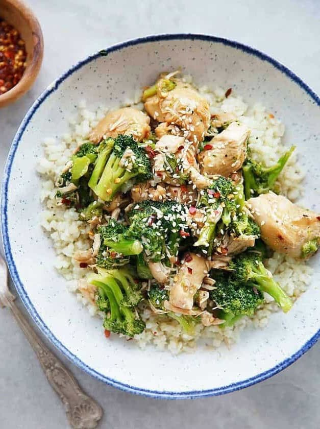 Paleo Chicken and Broccoli in The Instant Pot