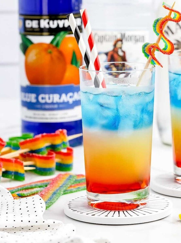 Rainbow Cocktail