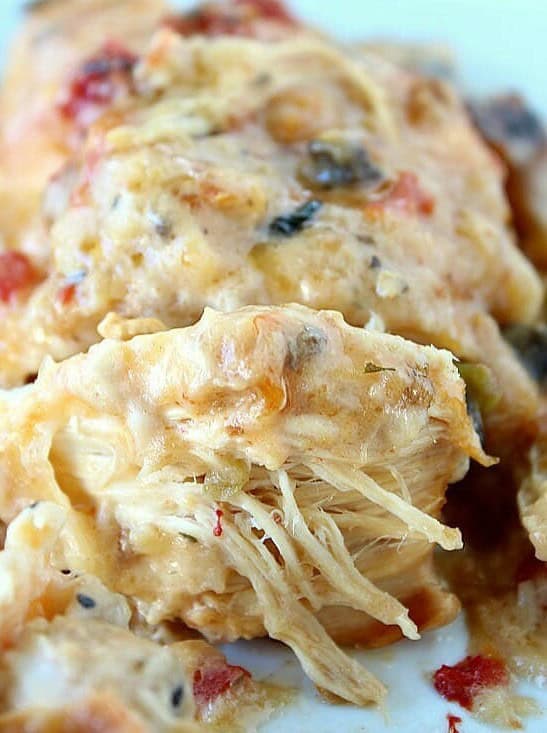 Crock Pot Cheesy Chicken