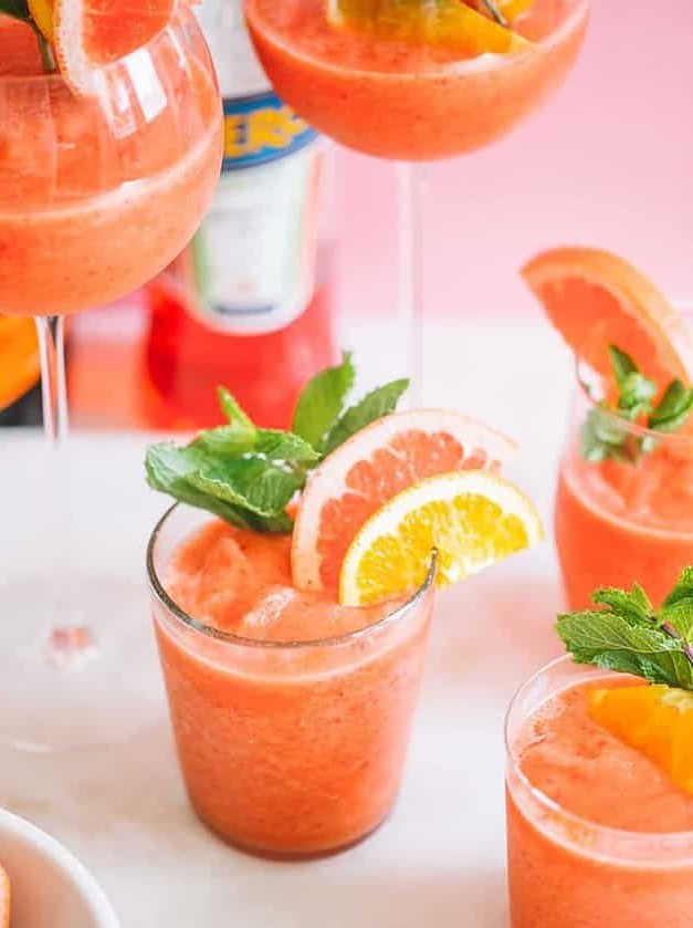 Frozen Aperol Spritz Cocktail