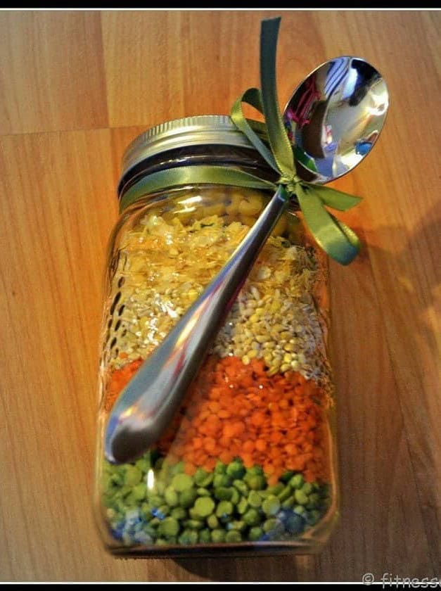 Beefy Bean Soup Mix Jar Gift