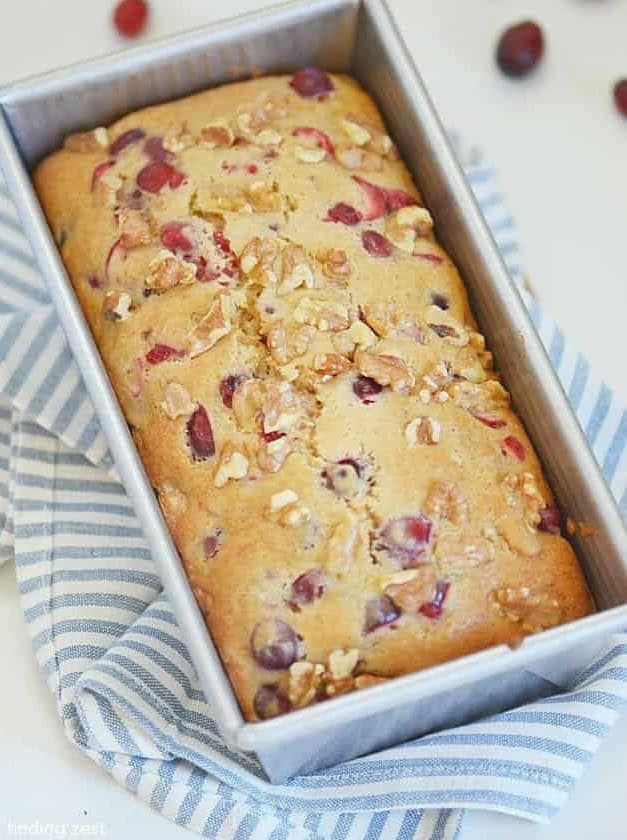 Cranberry Walnut Bread